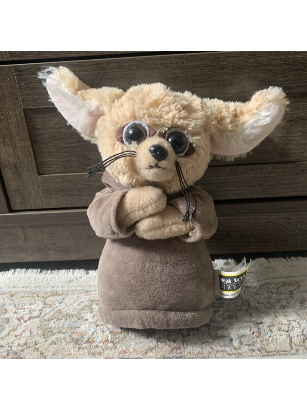 Ideal Toys Direct Jedi Star Wars Fennec Fox Monk Plush Stuffed Toy